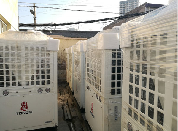 甘肅蘭州五星坪小學采暖機組